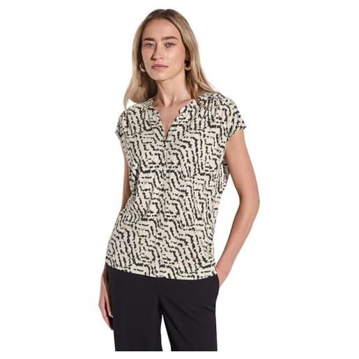 Street One a323167 camicia effetto camicetta, moonstone, sabbia, 40 donna