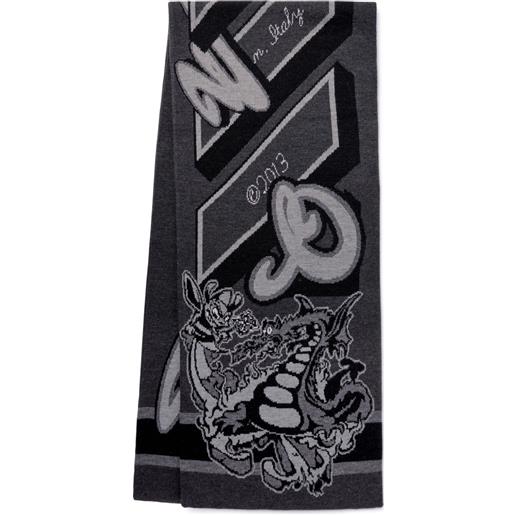 Off-White sciarpa allegory - nero