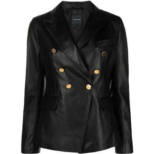 Tagliatore blazer doppiopetto lizzie - nero