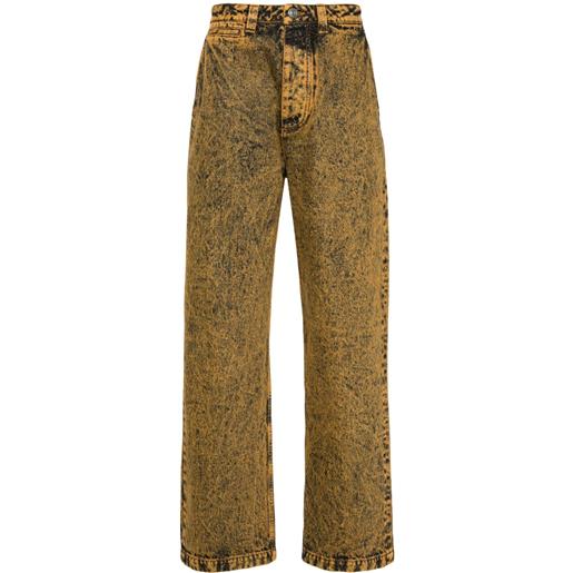 Marni jeans affusolati - giallo