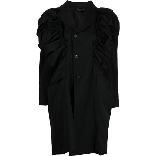 Comme Des Garçons blusa asimmetrica oversize - nero
