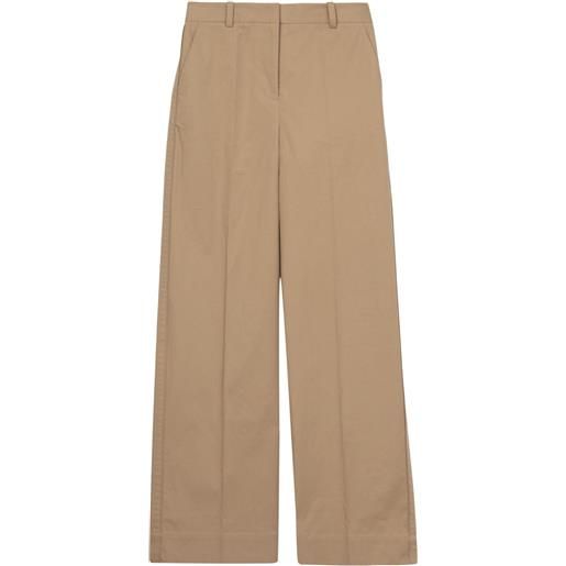 3.1 Phillip Lim pantaloni a gamba ampia con effetto vissuto - toni neutri