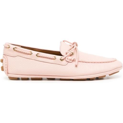Bally mocassini da barca - rosa