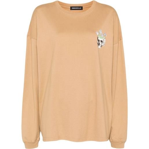 Undercover t-shirt con stampa grafica - toni neutri