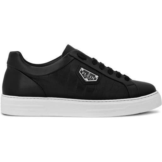 Philipp Plein sneakers in pelle - nero