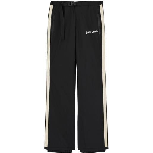 Palm Angels pantaloni da sci con stampa - nero