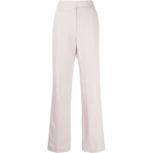3.1 Phillip Lim pantaloni sartoriali a vita alta - grigio