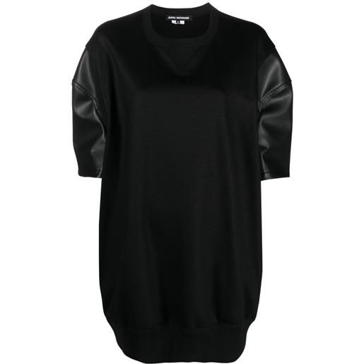 Junya Watanabe t-shirt girocollo - nero