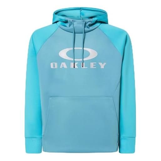 Oakley felpa con cappuccio da uomo sierra dwr 2.0, cemento. , medium