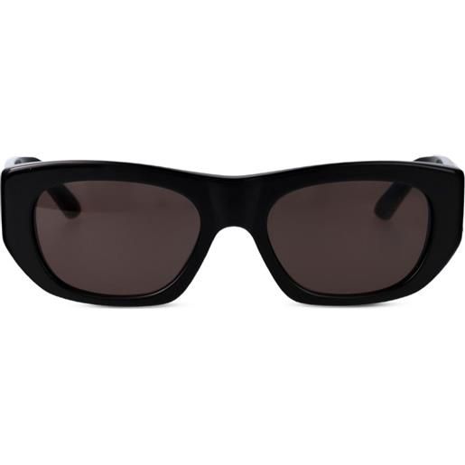 Alexander McQueen Eyewear occhiali da sole geometrici - nero