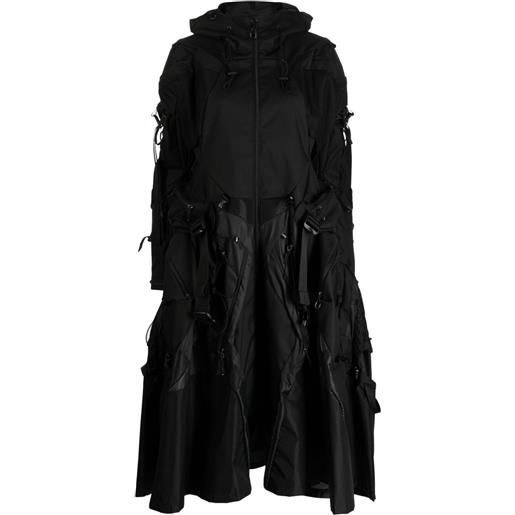 Junya Watanabe cappotto con zip - nero