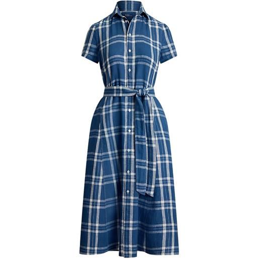Polo Ralph Lauren chemisier tartan - blu