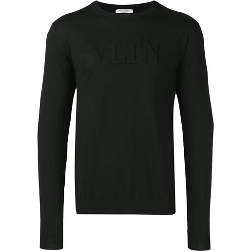 Valentino Garavani felpa vltn goffrata - nero