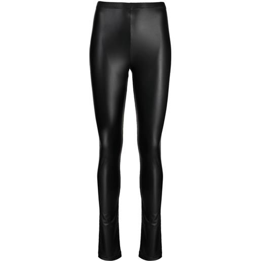 Junya Watanabe leggings a vita media - nero