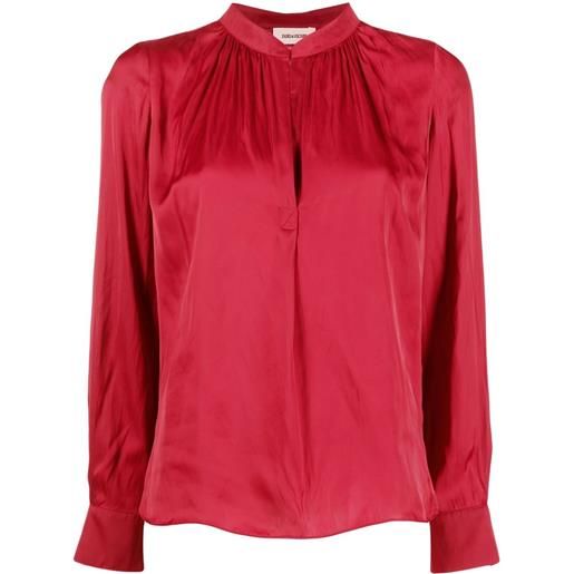 Zadig&Voltaire blusa tink - rosso