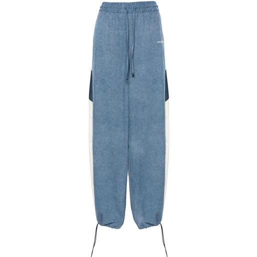 AMIRI pantaloni sportivi con coulisse - blu