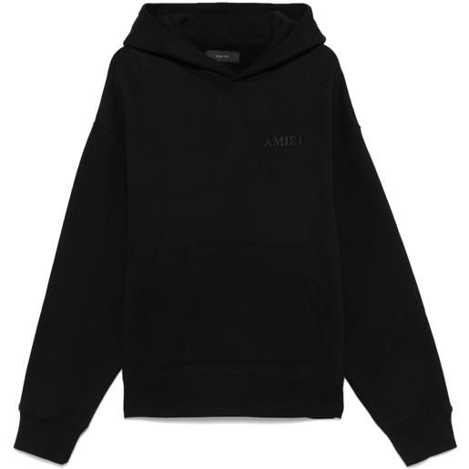 AMIRI felpa oversize con cappuccio - nero