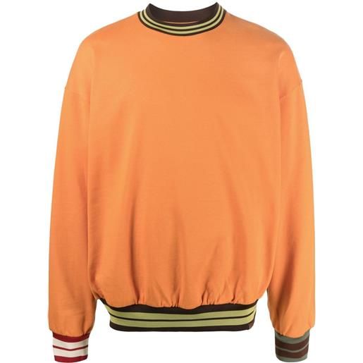 Jacquemus felpa le lasso - arancione