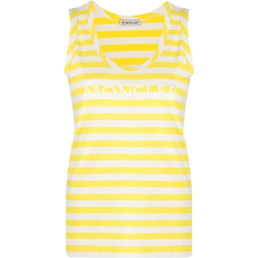 Moncler top a righe - giallo