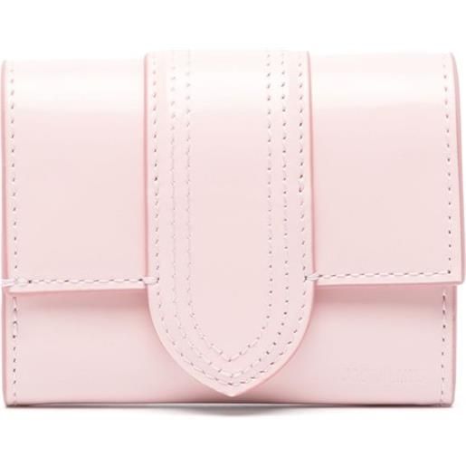 Jacquemus portafoglio le compact bambino - rosa