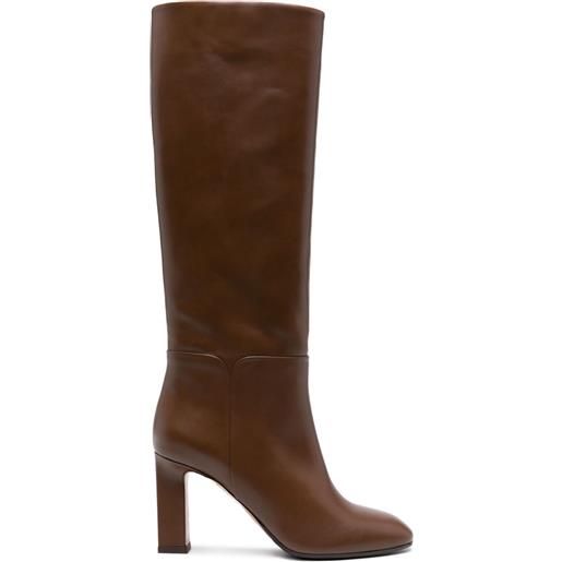 Aquazzura stivali seline 85mm - marrone