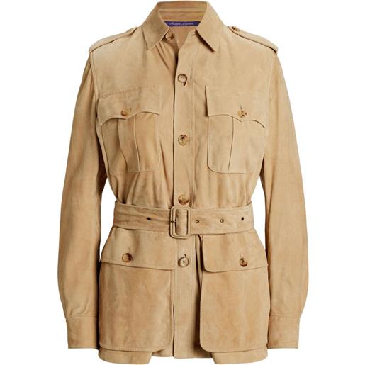 Ralph Lauren Collection giacca gabbie - toni neutri
