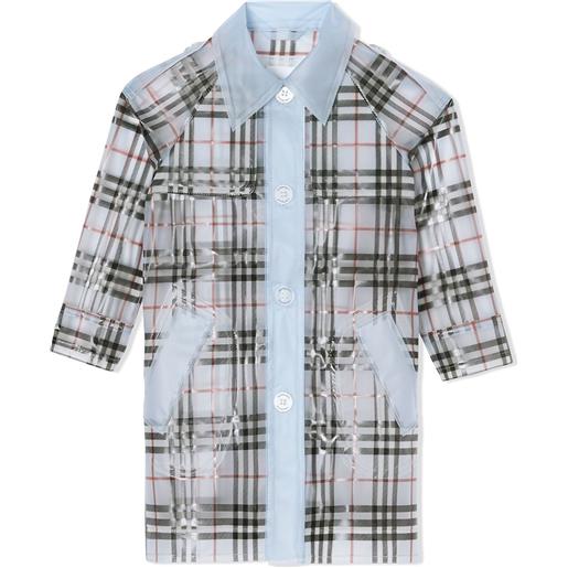 Burberry Kids trench - blu