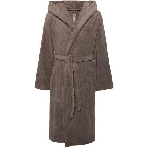 Rick Owens vestaglia pentagram - toni neutri