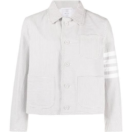 Thom Browne giacca unconstructed - grigio