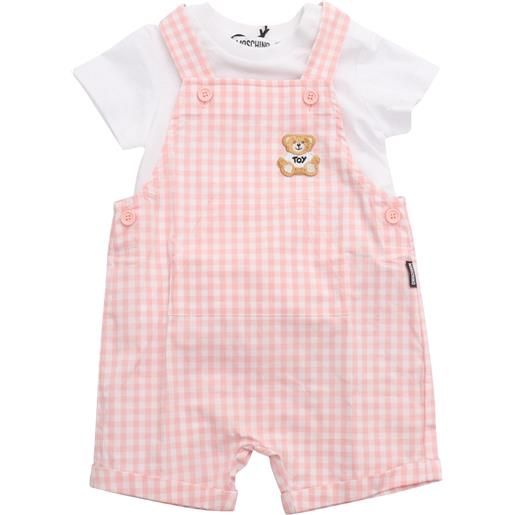 Moschino Kid blusa m/c+salopette