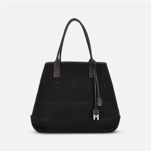 Hogan donna borse shopping, nero (taglia unica)