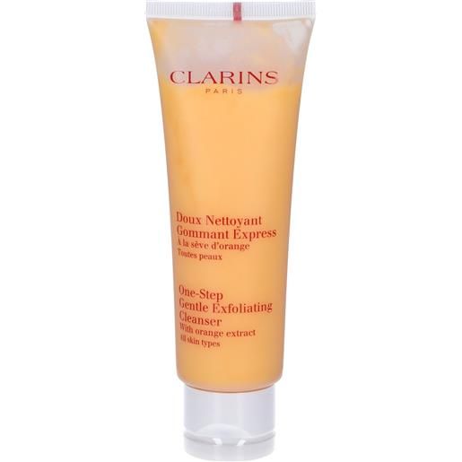 Clarins detergente esfoliante delicato con estratto di arancia 125ml 125 ml gel
