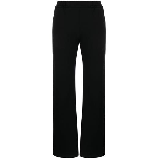Off-White pantaloni sportivi diag con stampa - nero
