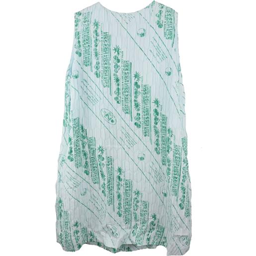 Jil Sander abito con stampa grafica - verde