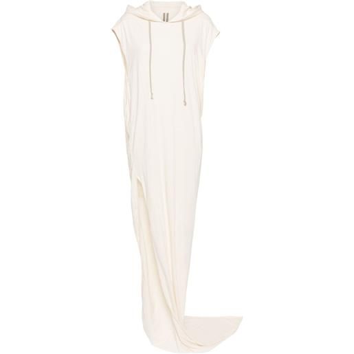 Rick Owens DRKSHDW abito edfu t lungo - toni neutri