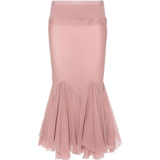 Rick Owens gonna divine bias dritta - rosa