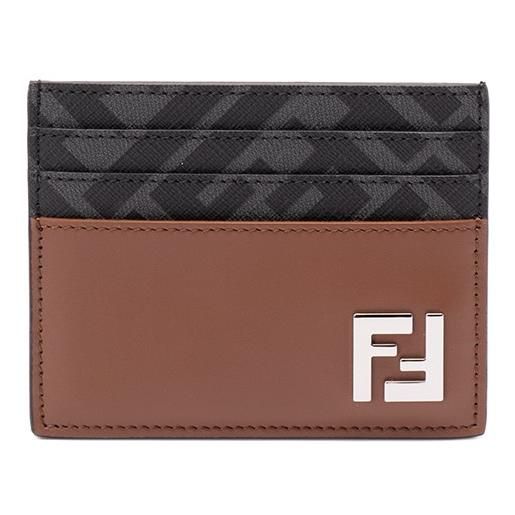 Fendi `ff squared` card holder