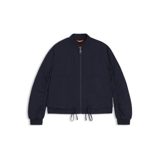 BOSS bomber idrorepellente con orlo regolabile, blu scuro