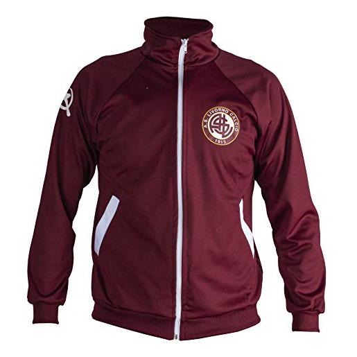 JL Sport giacca con zip per uomo fc livorno football retro track