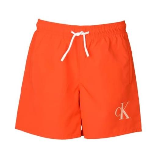 Calvin Klein boxer bimbo ck bambino junior ragazzo costume mare o piscina articolo kv0kv00056, beh pvh black, 8 anni