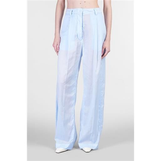 The Latest pantalone billie 3111 in cotone celeste