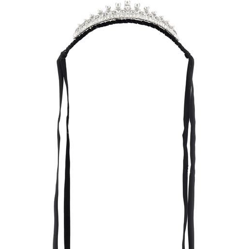 Monnalisa diadema strass e velluto