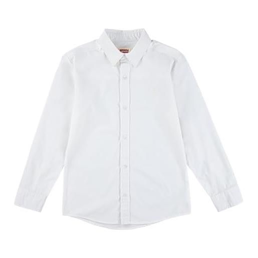 LEVI'S wt-woven top t-shirt, bianco brillante, 12 anni boy's