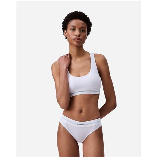 Calvin Klein Underwear slip bikini w - intimo - donna - bianco