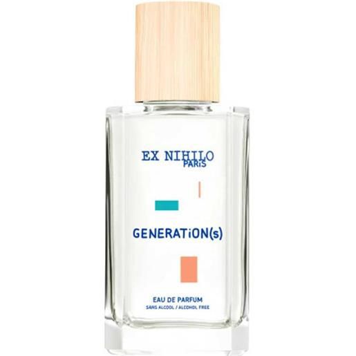 EX NIHILO generation(s)