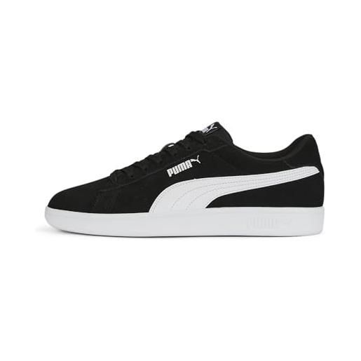 PUMA smash 3.0, sneaker unisex - adulto, multicolore puma black puma white, 42 eu