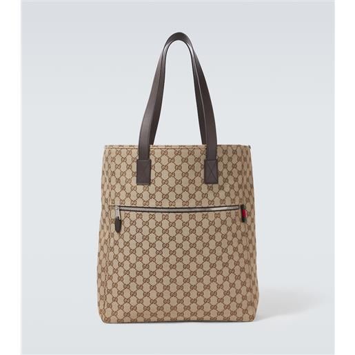Gucci borsa large in canvas gg