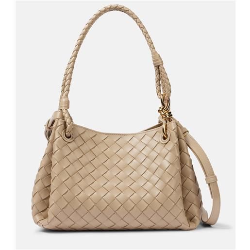 Bottega Veneta borsa parachute medium in pelle