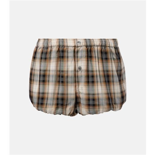 Acne Studios shorts a quadri