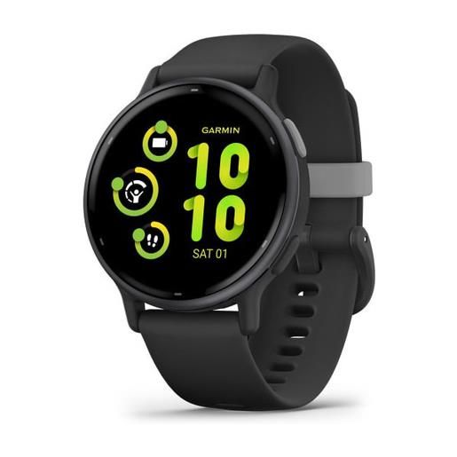 Garmin vivoactive 5 3,05 cm (1.2'') amoled 42 mm digitale 390 x 390 pixel touch screen nero wi-fi gps (satellitare)